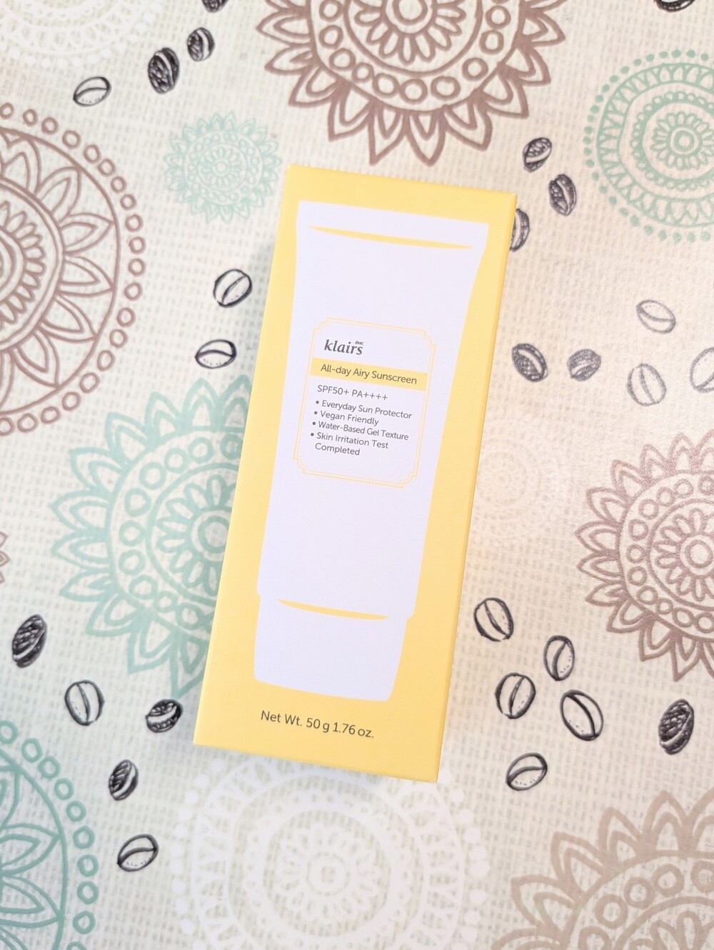 Klairs All-Day Airy SPF50+ PA++++ Sunscreen Korean